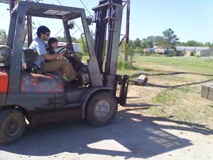 Brendan driving